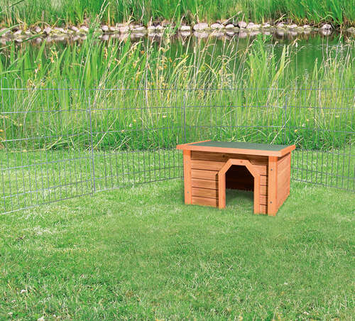 TRIXIE natura Kleintierhaus, 40 × 20 × 28 cm, braun